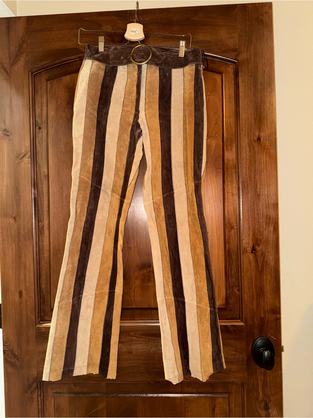 Vintage Wilsons Leather Striped Corduroy Flare Set - Picture 2 of 11